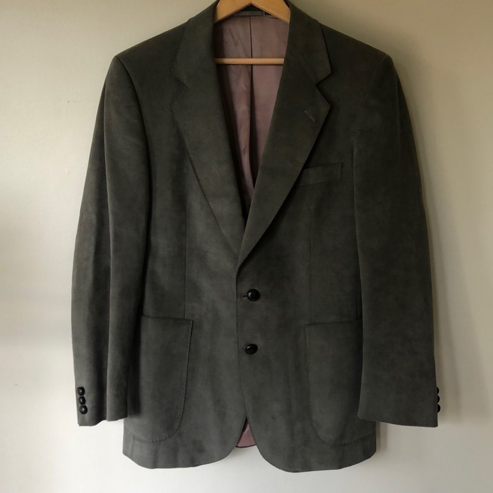 𝅺VEGAN suede oversized blazer grey